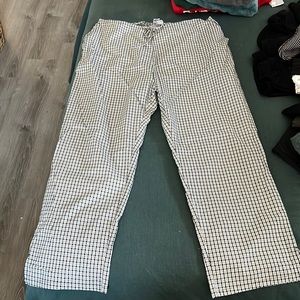 ASOS Curve Drawstring Checkered Pants